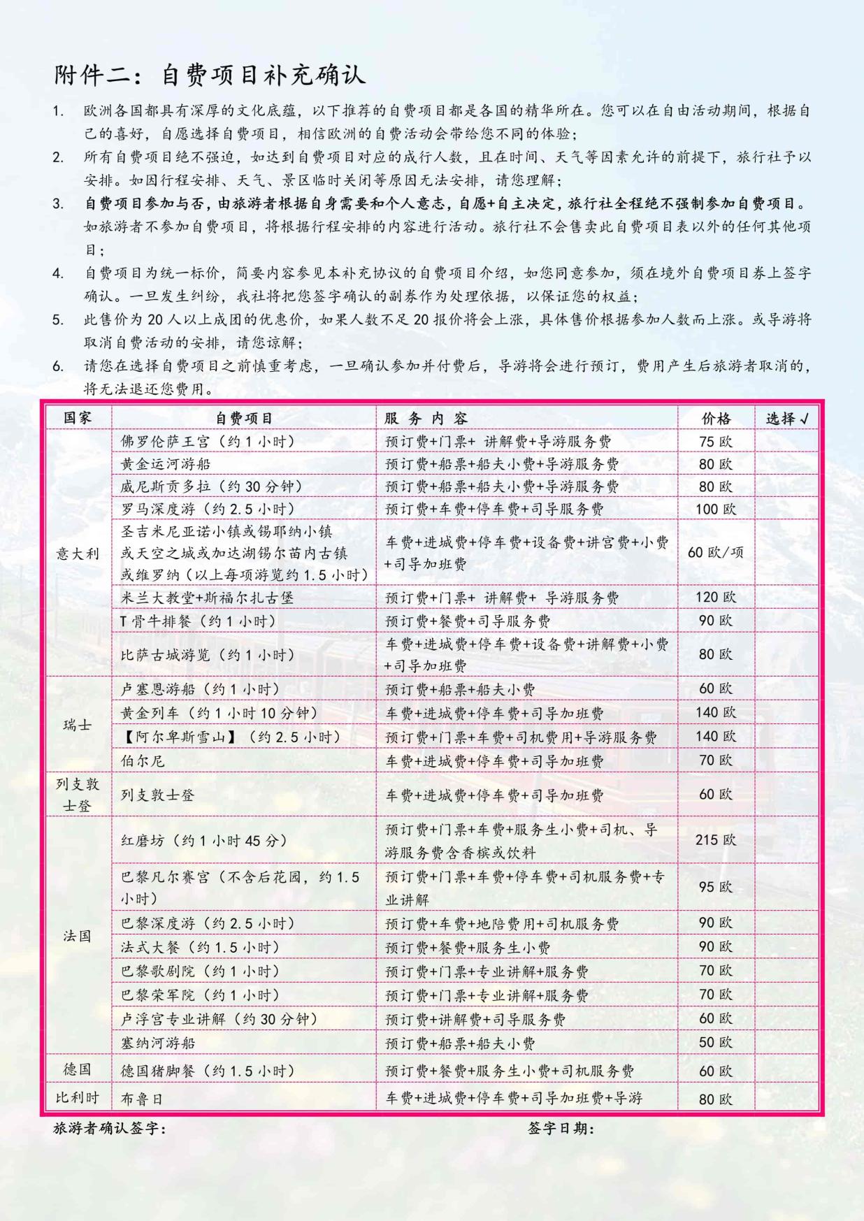 12_HU 初遊德法瑞意13日 盧浮宮&新天鵝堡&米蘭大教堂&布魯塞爾&佛羅倫薩(BRU_MXP) 法簽