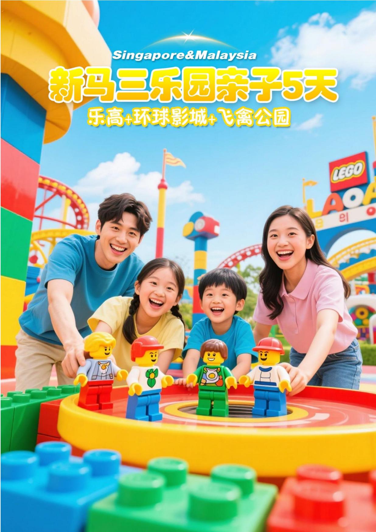 （新馬5天（tiān））馬新繽紛享樂親子純玩五天團